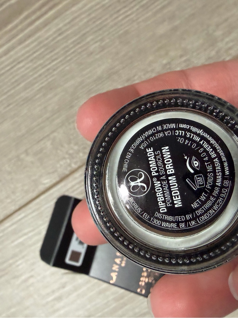 Anastasia Beverly Hills dipbrow pomade medium brown clean beauty glam natural - Picture 5 of 6